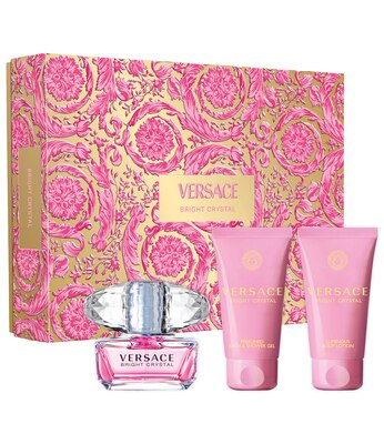 Kit Coffret Versace Bryght Crystal Feminino Eau de Toilette